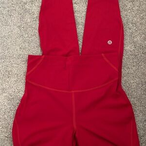 lululemon athletica Bold Red Women's Leggings